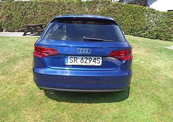 Audi A3 cena 52900 przebieg: 214000, rok produkcji 2014 z Rybnik małe 56